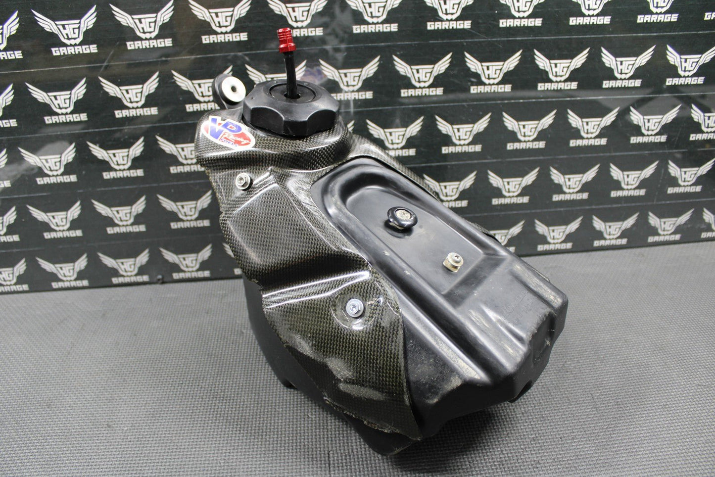 2012 HONDA 10 - 13 CRF250R 09 - 12 CRF450R OEM GAS FUEL TANK CELL RESERVOIR CARBON - hggarage