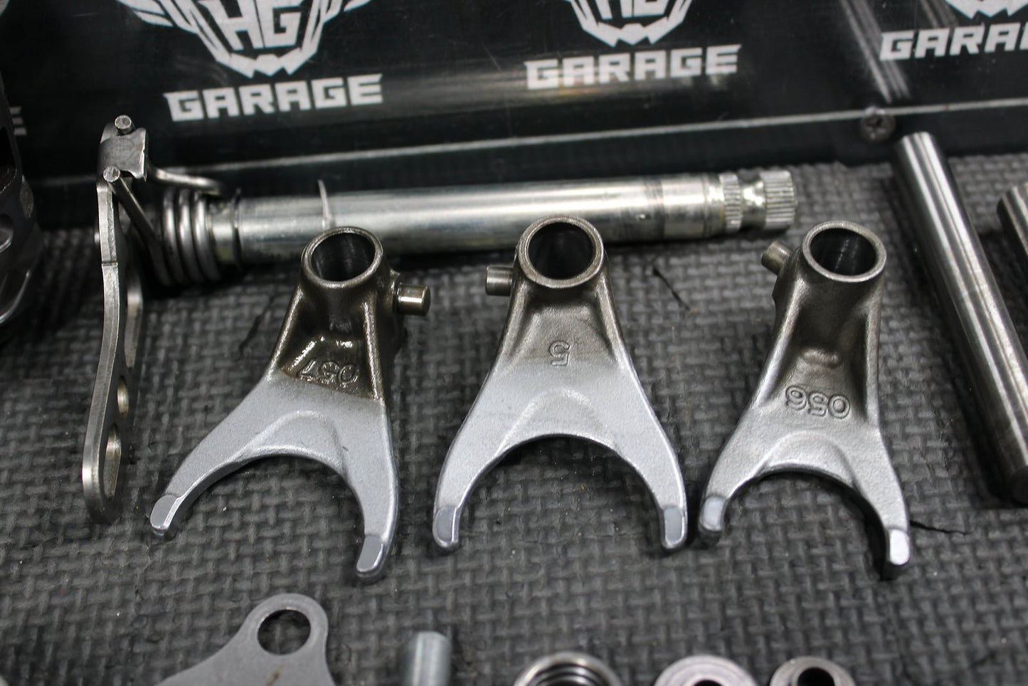 2012 KAWASAKI KX250F OEM ENGINE TRANSMISSION TRANNY ASSEMBLY GEARS - hggarage