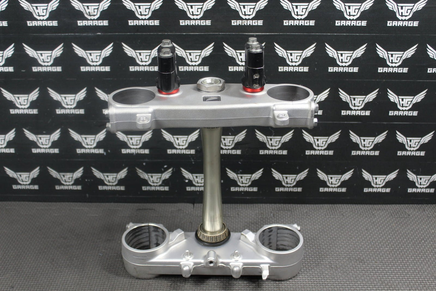 2010 Honda CRF250R OEM Front Forks Lower Upper Triple Tree Stem Clamp - hggarage
