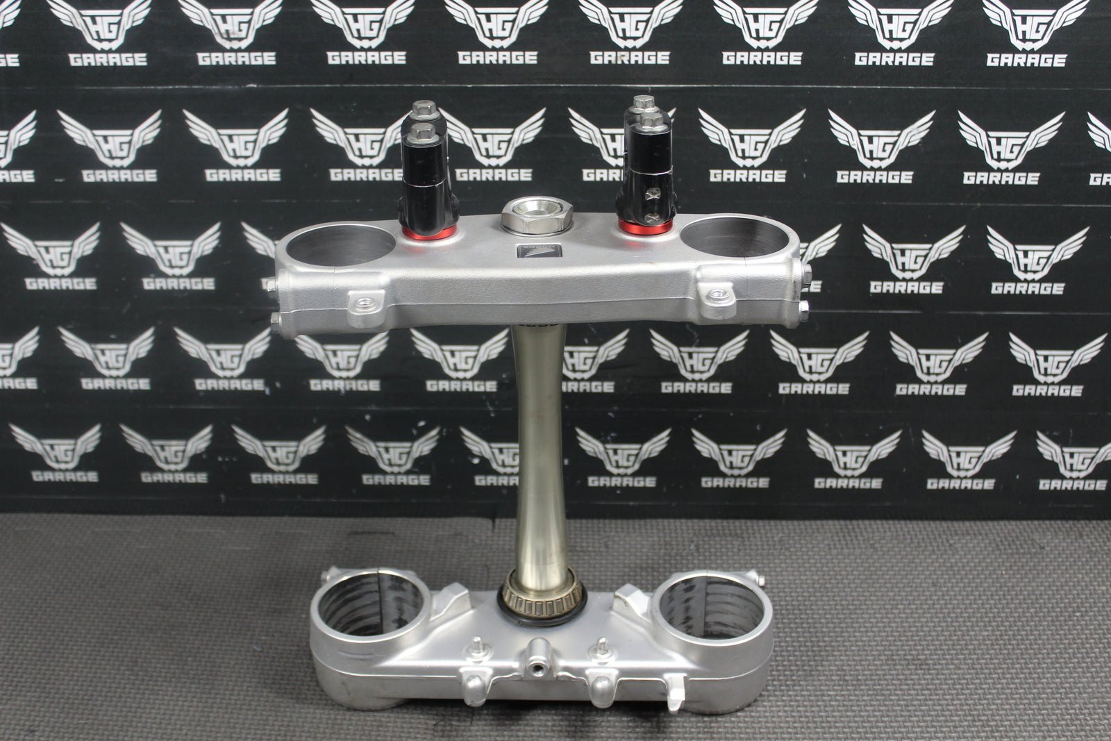 2010 Honda CRF250R OEM Front Forks Lower Upper Triple Tree Stem Clamp - hggarage