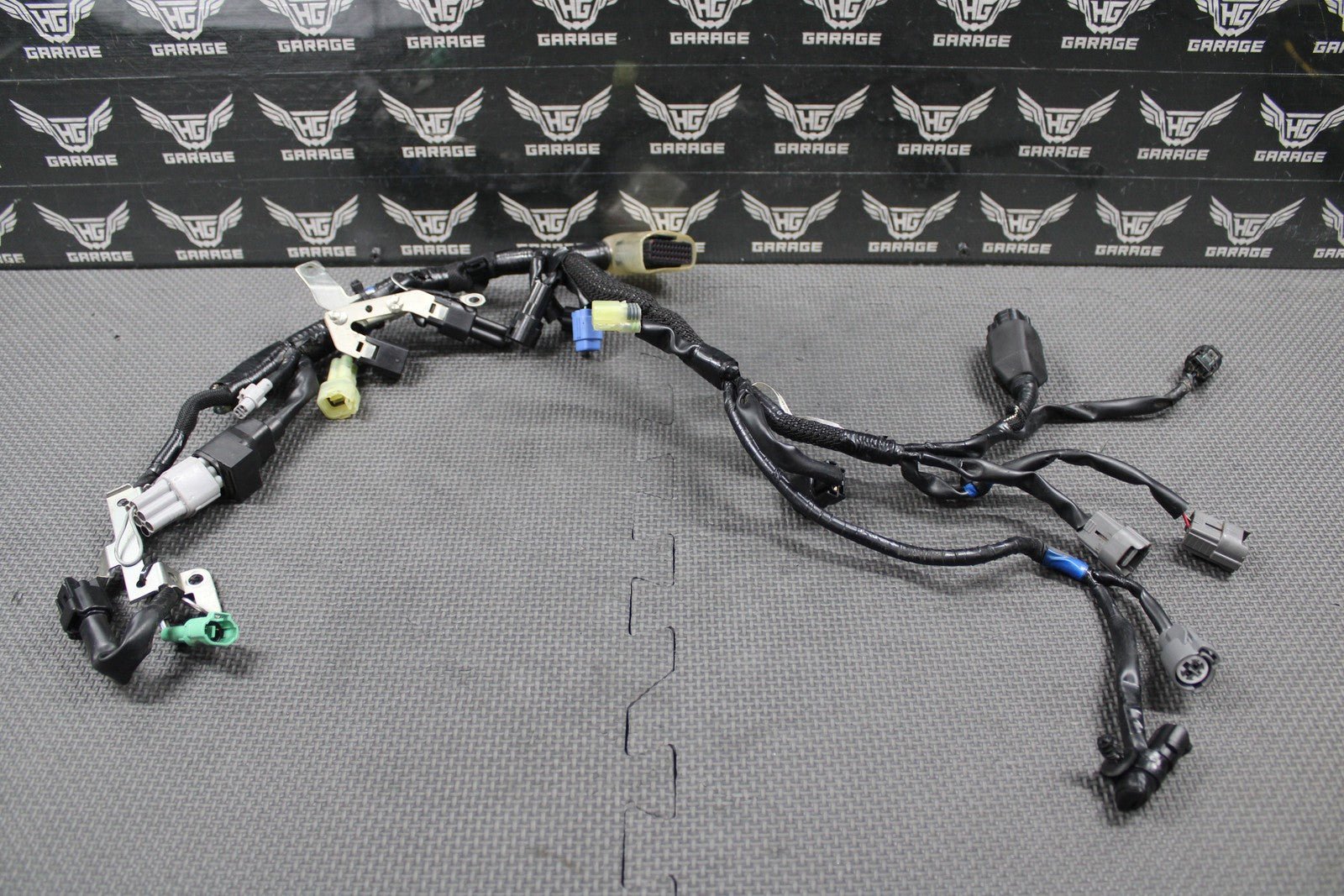 2019 2020 SUZUKI RMZ250 OEM MAIN WIRING WIRE HARNESS LOOM PLUGS 36610 - 46K00 MINT - hggarage