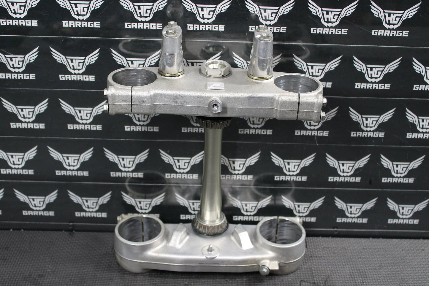2003 Honda CRF450R OEM Front Forks Lower Upper Triple Tree Stem - hggarage