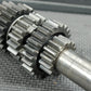 1992 Kawasaki KX250 90 - 93 OEM Engine Transmission Input Shaft Assembly Gears - hggarage
