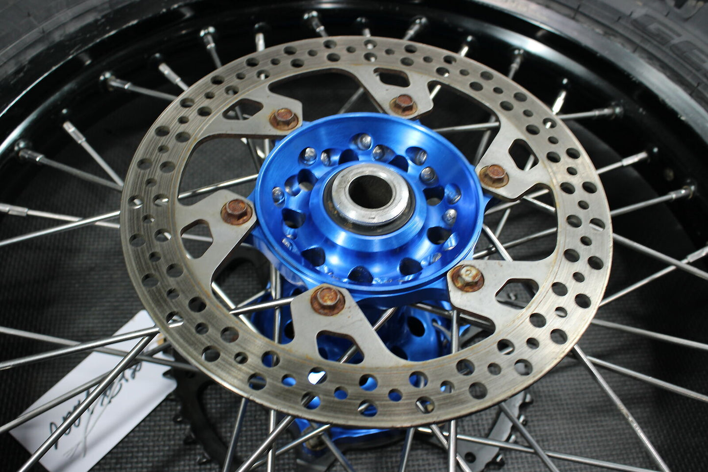 2004 YAMAHA YZ450F COMPLETE DNA RACING FRONT BACK REAR WHEEL SET PAIR WHEELS