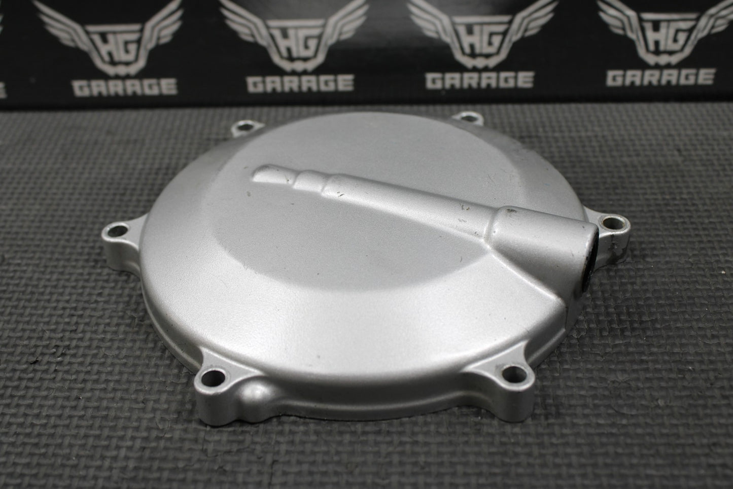 2009 KAWASAKI KLX250SF OEM ENGINE RIGHT SIDE OUTER CLUTCH COVER 14032 - 0004 - hggarage