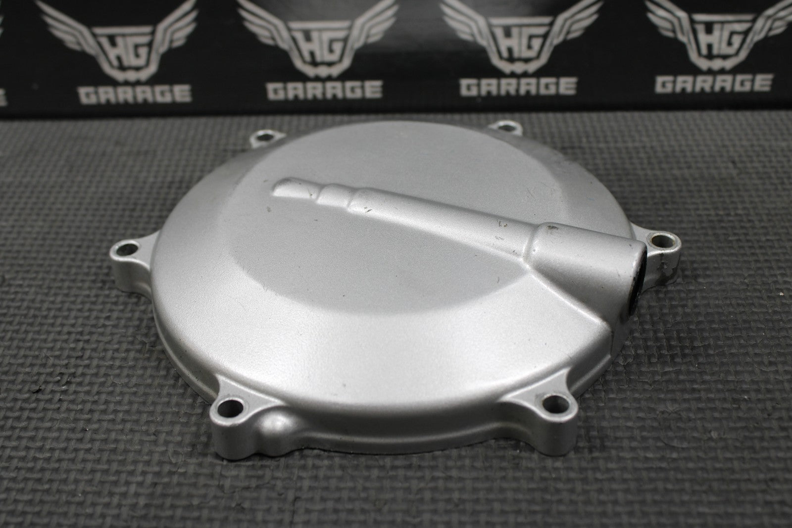 2009 KAWASAKI KLX250SF OEM ENGINE RIGHT SIDE OUTER CLUTCH COVER 14032 - 0004 - hggarage