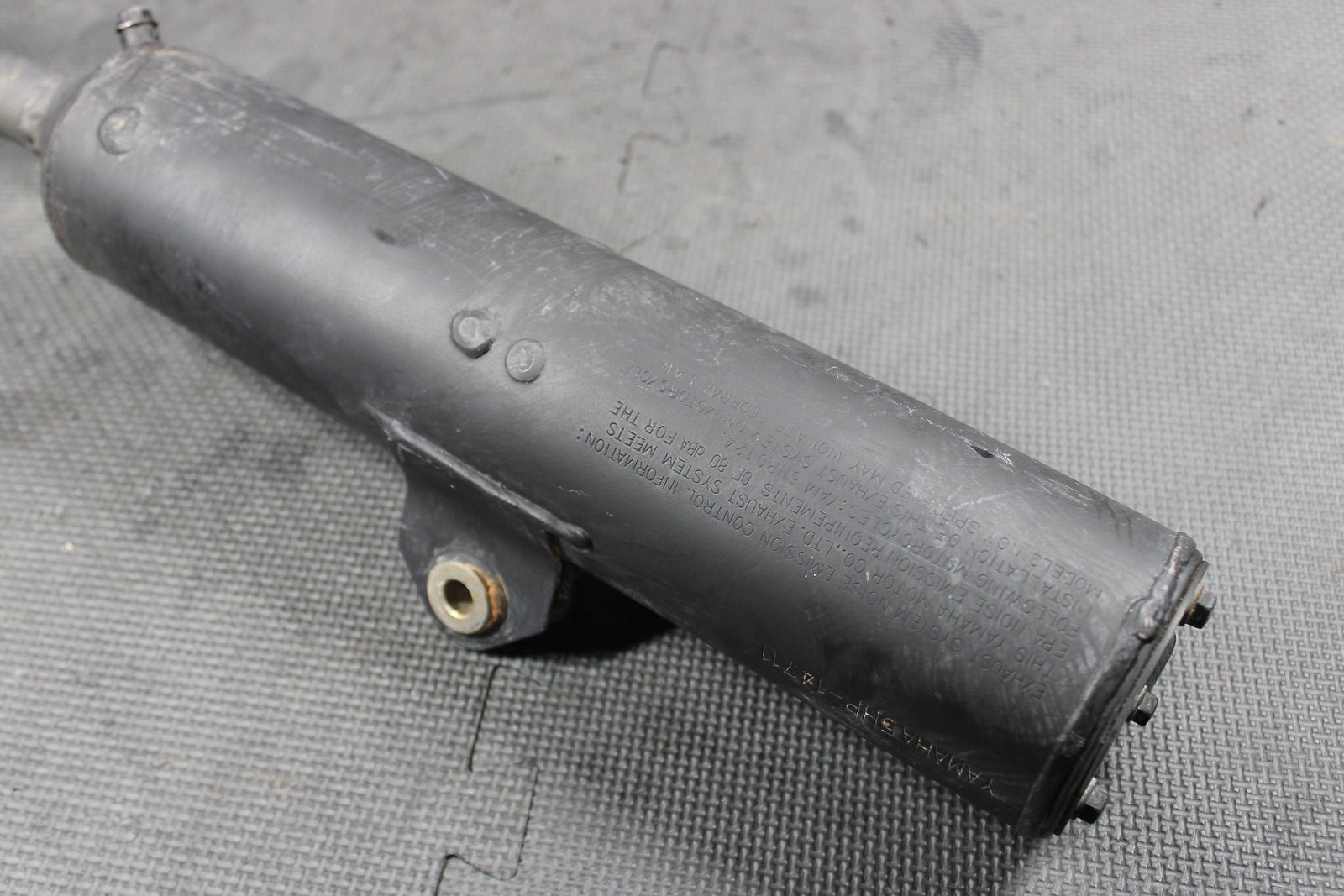2003 YAMAHA TTR125L TTR125 OEM MUFFLER EXHAUST SILENCER SLIP ON EXHAUST ASSEMBLY - hggarage