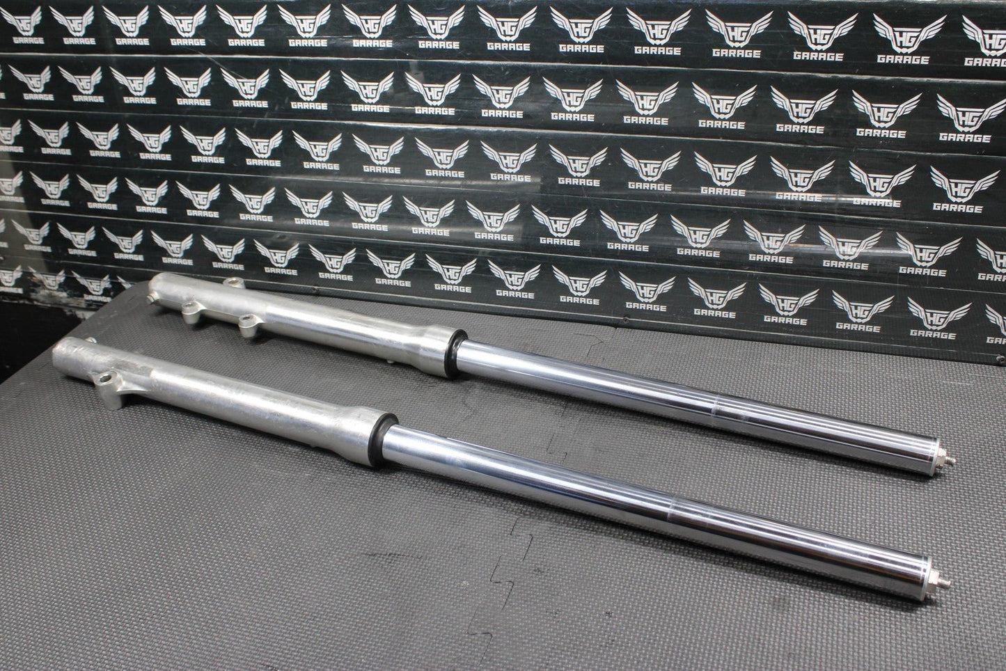 1991 88 - 91 HONDA CR80R OEM RIGHT LEFT FRONT SUSPENSION FORKS SHOCKS 51400 - GS2 - 77 - hggarage