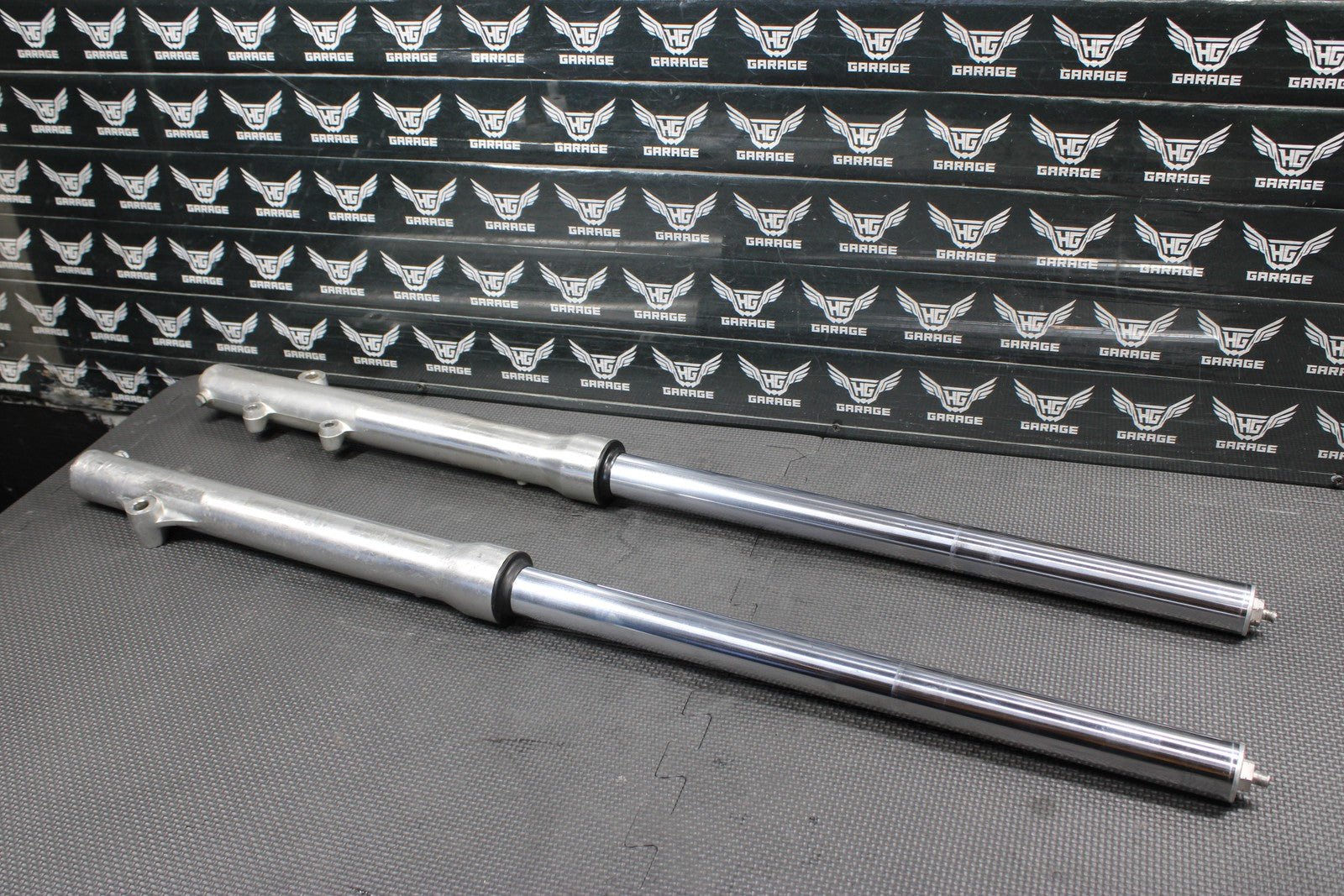 1991 88 - 91 HONDA CR80R OEM RIGHT LEFT FRONT SUSPENSION FORKS SHOCKS 51400 - GS2 - 77 - hggarage