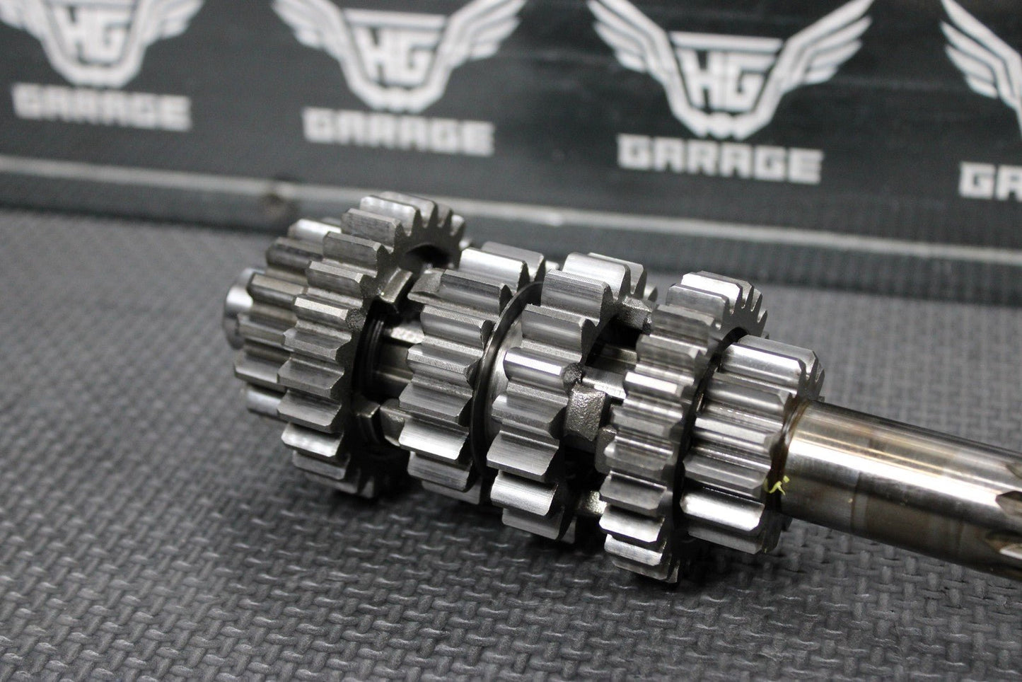 1996 KAWASAKI KX125 94 - 98 OEM TRANSMISSION GEARS GEARBOX SHIFT FORKS DRUM SHAFTS - hggarage