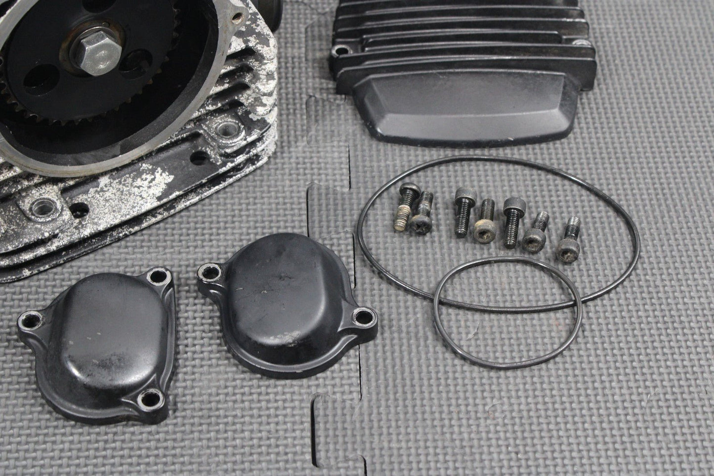 1987 YAMAHA 87 - 99 TW200 OEM ENGINE COMPLETE CYLINDER HEAD CAMSHAFT VALVES ROCKER - hggarage