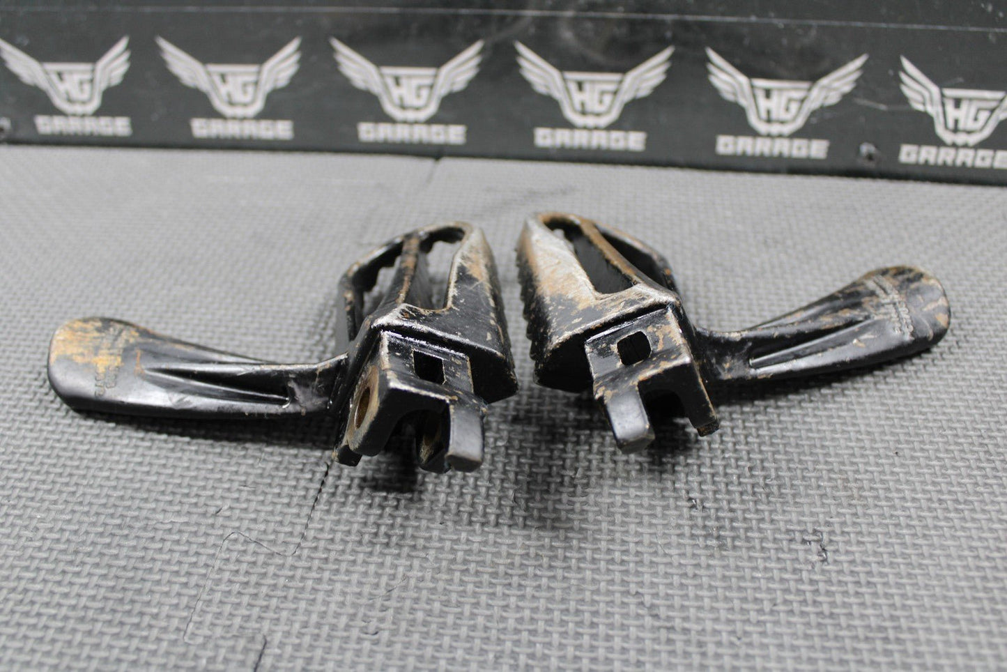 2007 KAWASAKI 05 - 08 KX250F KX250 KX450F ANKLE SAVERS CLASSIC FOOT PEGS FOOTPEGS - hggarage