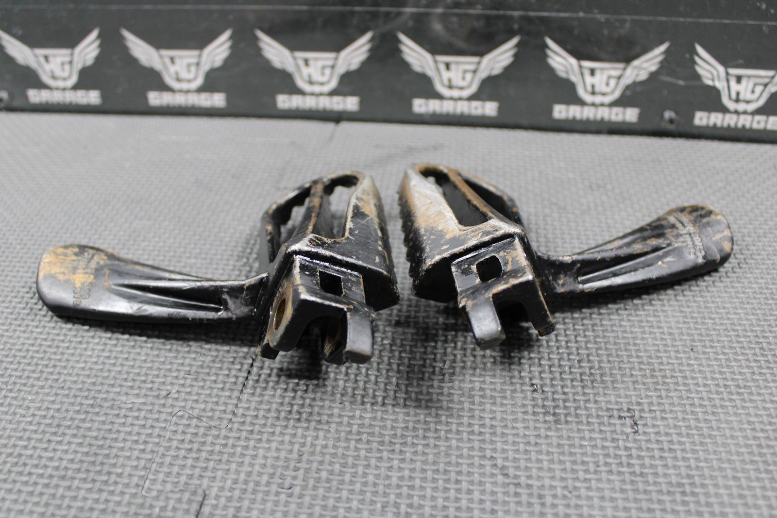 2007 KAWASAKI 05 - 08 KX250F KX250 KX450F ANKLE SAVERS CLASSIC FOOT PEGS FOOTPEGS - hggarage