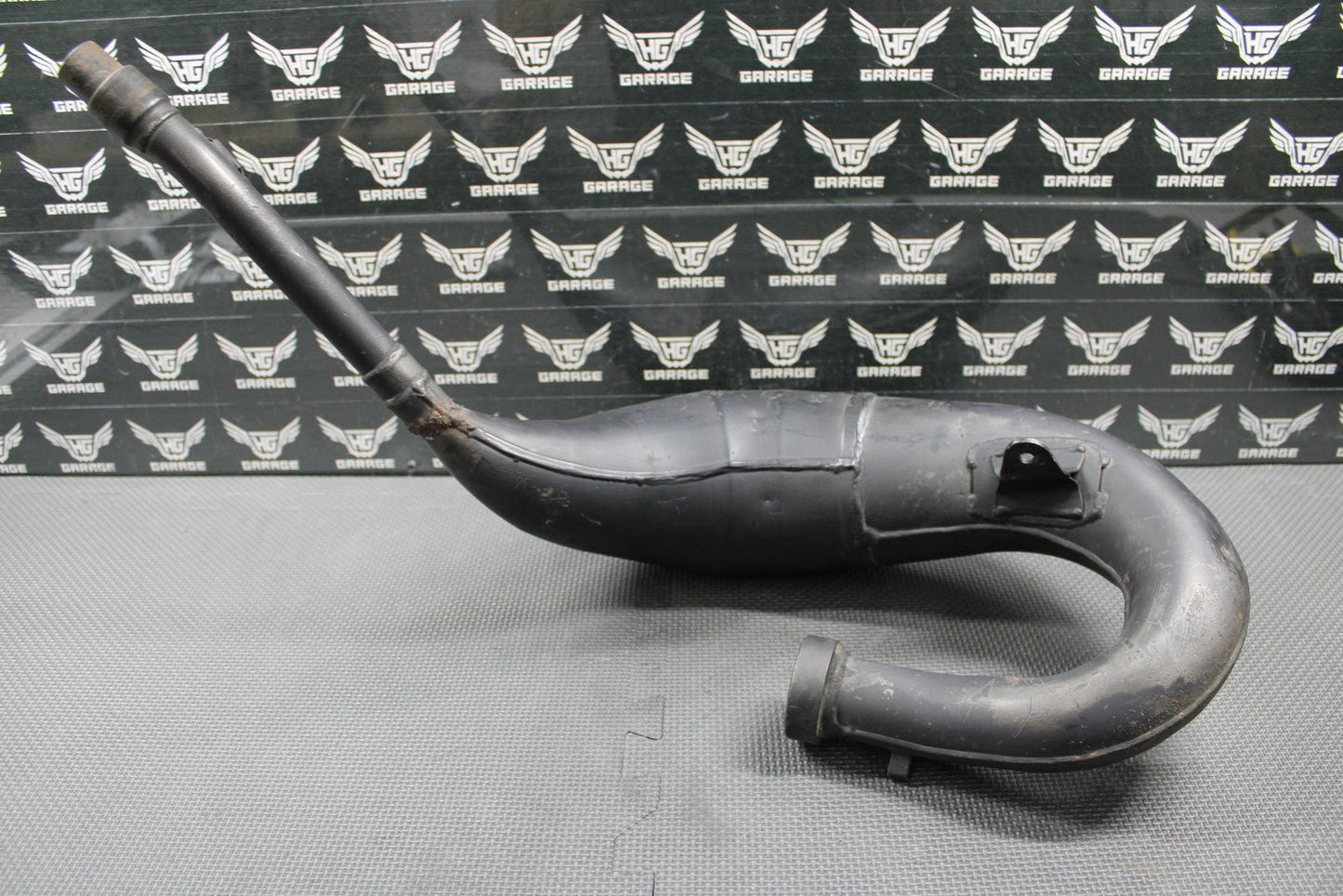 2003 KAWASAKI KX125 OEM EXHAUST PIPE EXPANSION CHAMBER HEADER 18120 - 0001 - hggarage