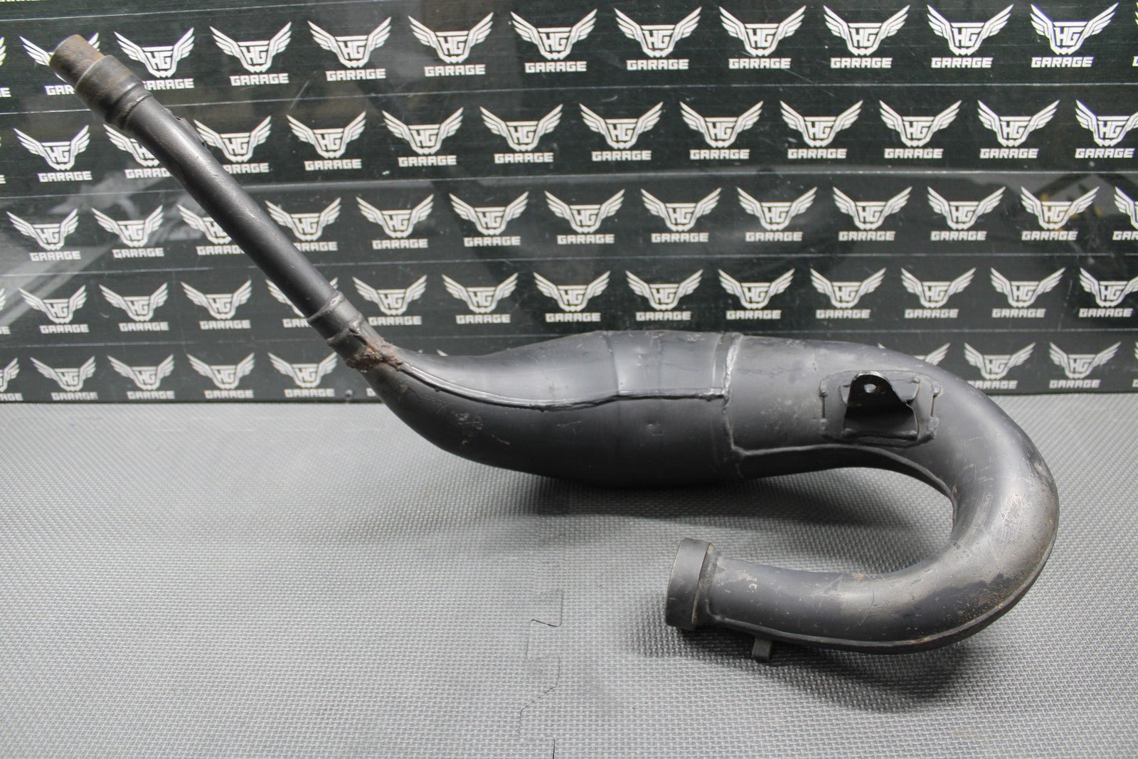 2003 KAWASAKI KX125 OEM EXHAUST PIPE EXPANSION CHAMBER HEADER 18120 - 0001 - hggarage