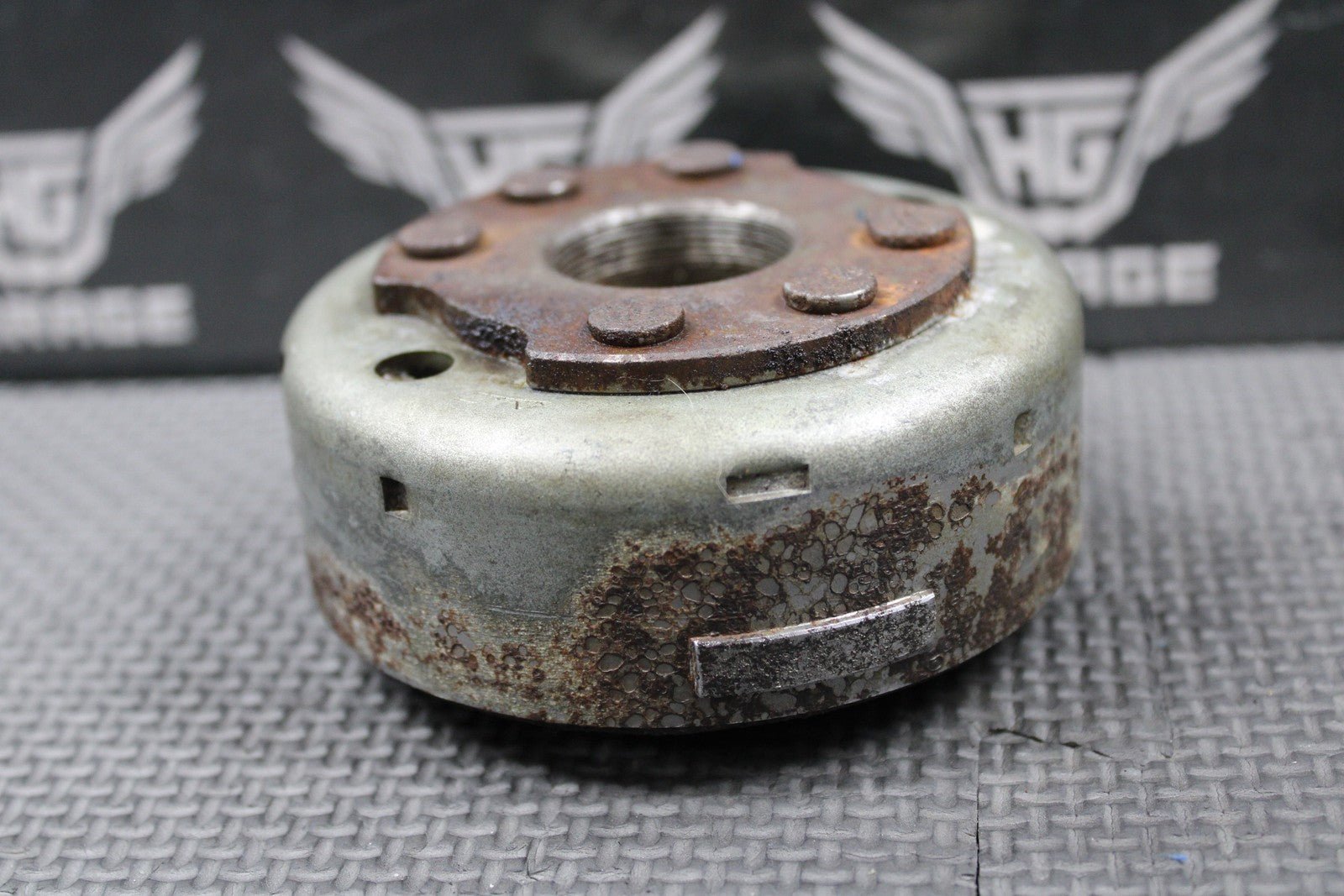 1988 HONDA CR125R OEM STATOR MAGNETO ROTOR FLYWHEEL 31110 - KS6 - 831 GOOD! - hggarage
