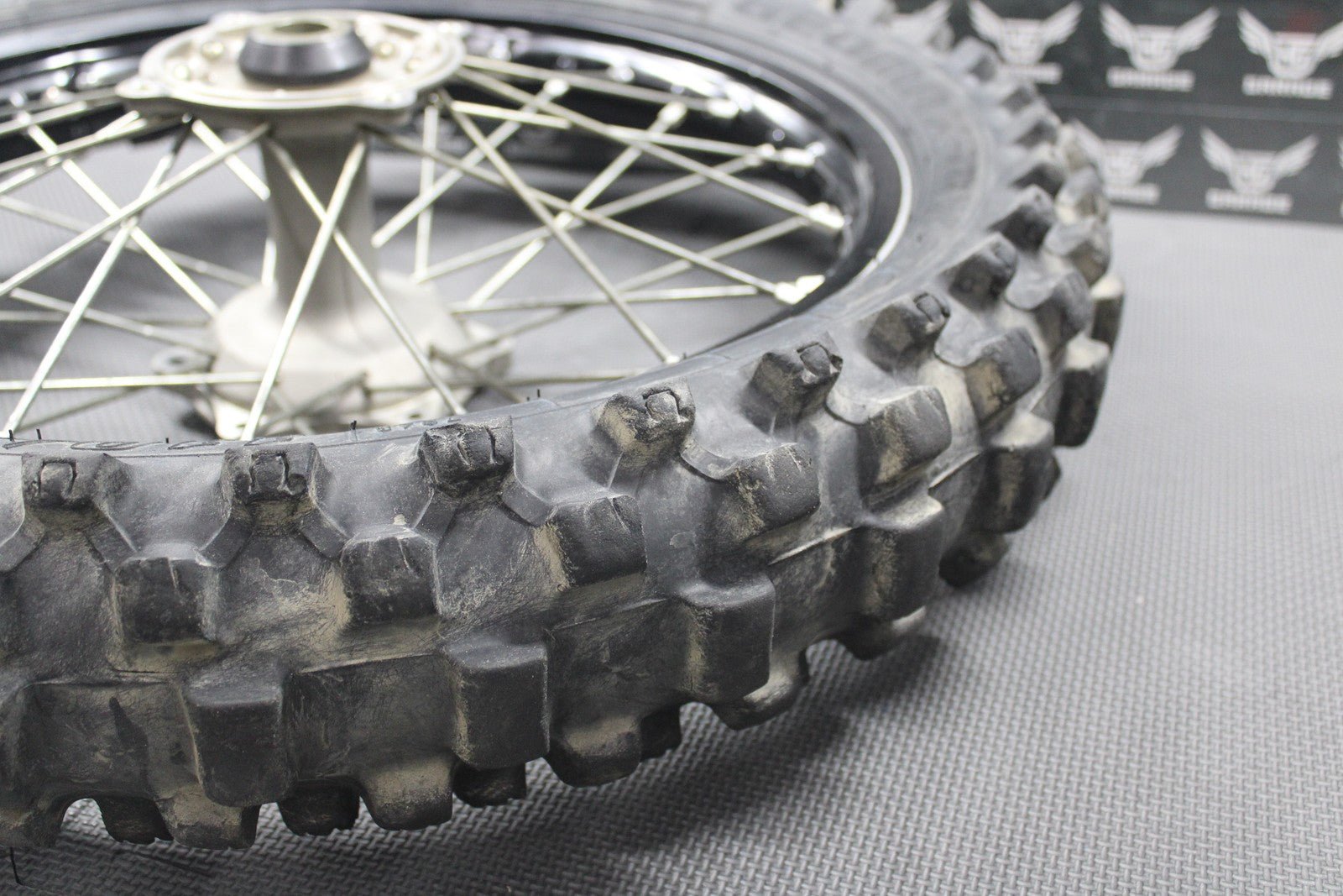 2020 SUZUKI RMZ250 OEM BLACK REAR BACK WHEEL RIM HUB TIRE 64100 - 46K00 19 x 1.85" - hggarage