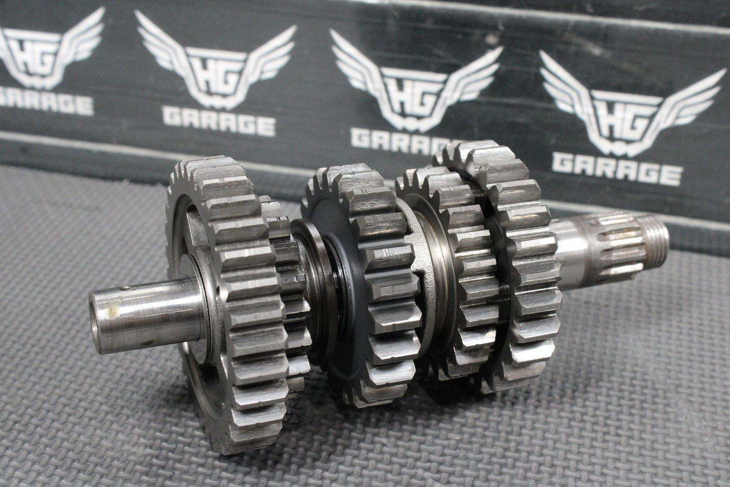 2000 SUZUKI DRZ400 DRZ400E OEM ENGINE TRANSMISSION TRANNY TRANS GEARS SHAFTS - hggarage