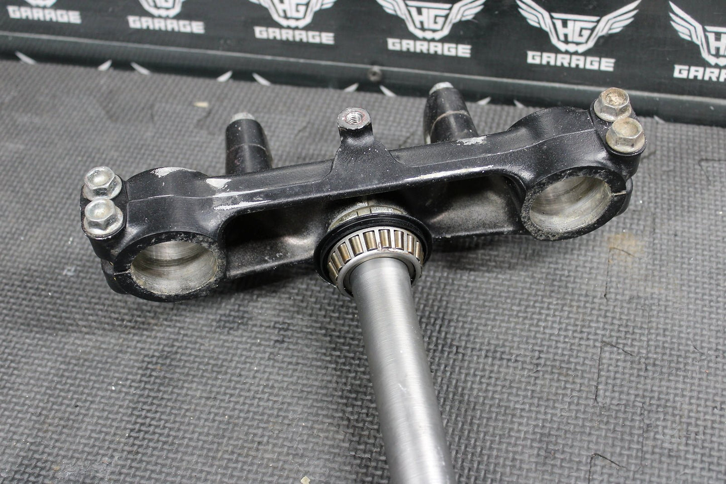 1998 HONDA XR200R 1990 1991 / 93 - 02 OEM FRONT FORKS LOWER UPPER TRIPLE TREE STEM - hggarage
