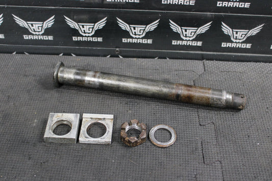 2007 KAWASAKI KX450F OEM REAR AXLE BACK WHEEL RIM PIVOT BOLT AXEL 41068 - 1466 - hggarage