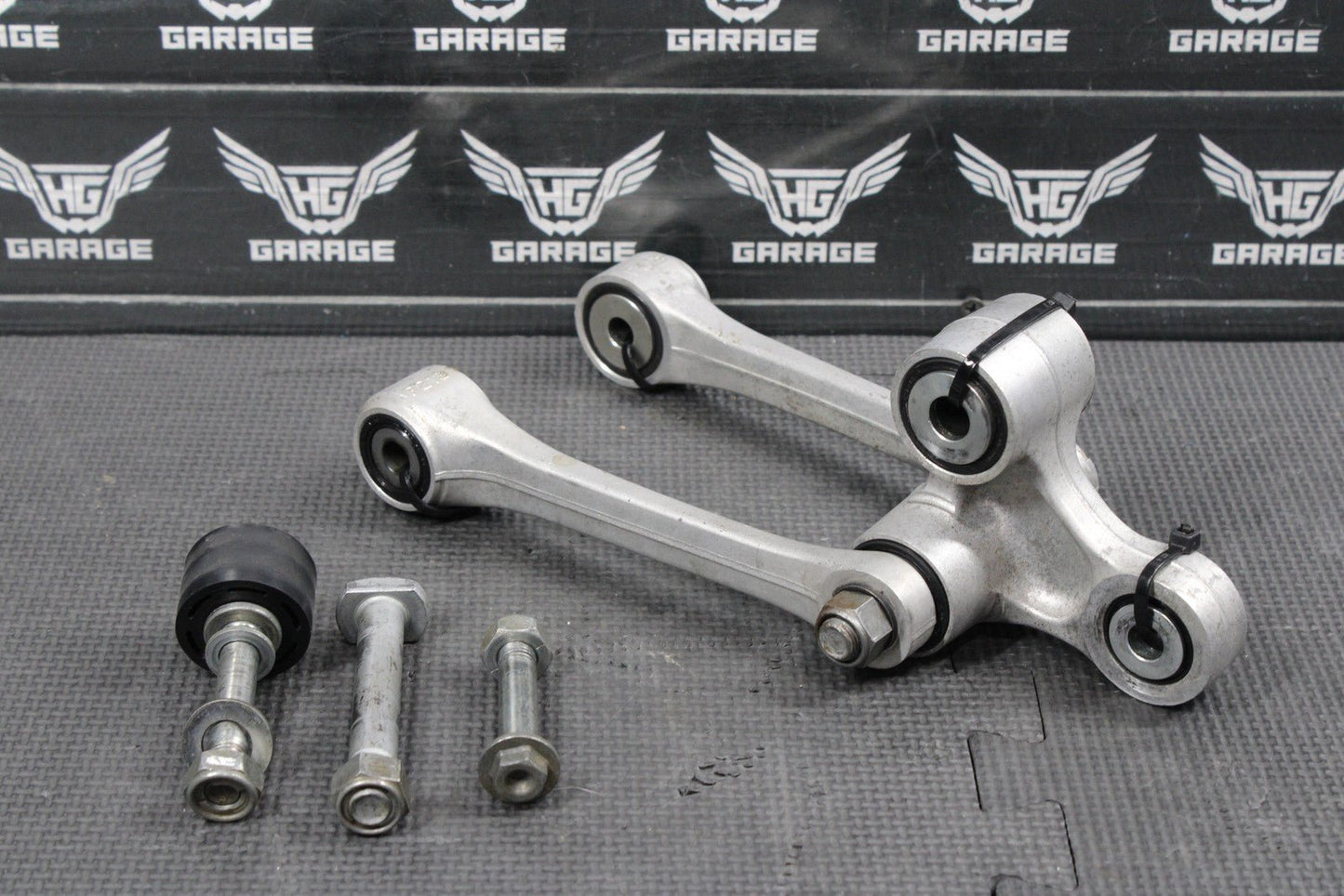 2023 HONDA CRF250R OEM REAR SHOCK LINKAGE LINKS RELAY ARM SWINGARM GOOD! - hggarage