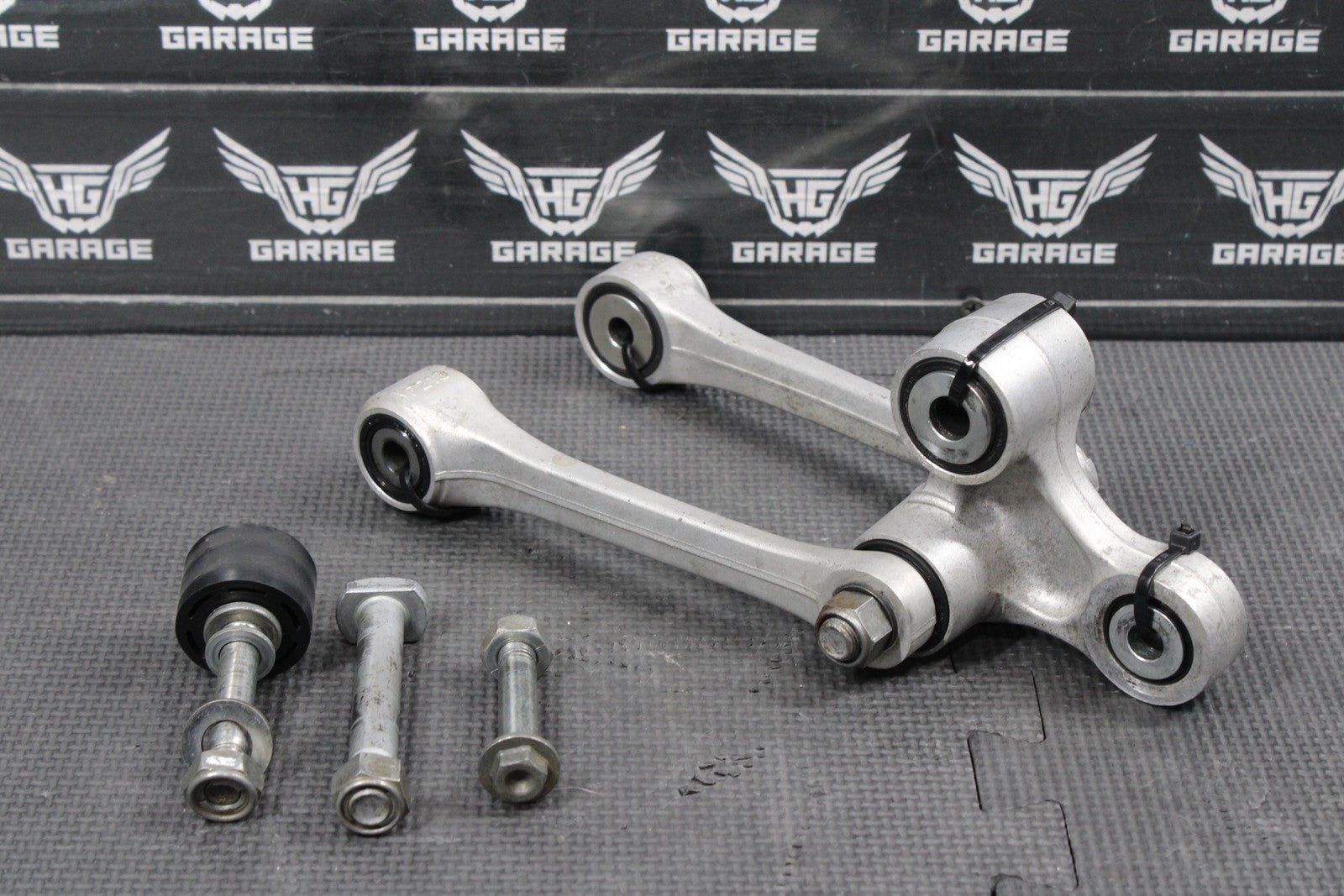 2023 HONDA CRF250R OEM REAR SHOCK LINKAGE LINKS RELAY ARM SWINGARM GOOD! - hggarage