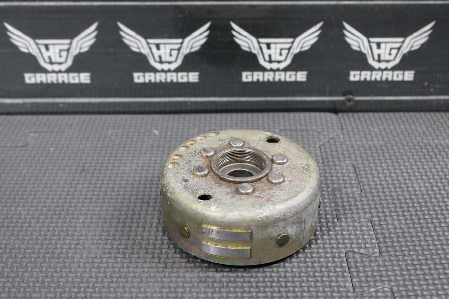 1991 86 - 91 HONDA CR80R OEM STATOR MAGNETO ROTOR FLYWHEEL 31110 - GC4 - 600 - hggarage