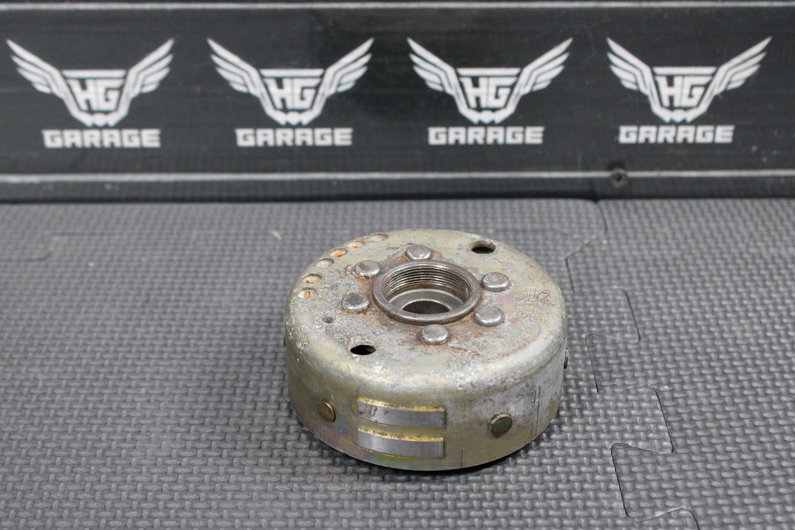 1991 86 - 91 HONDA CR80R OEM STATOR MAGNETO ROTOR FLYWHEEL 31110 - GC4 - 600 - hggarage