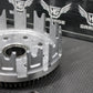 2014 KAWASAKI 10 - 14 KX250F OEM COMPLETE CLUTCH BASKET HUB PRESSURE PLATE - hggarage