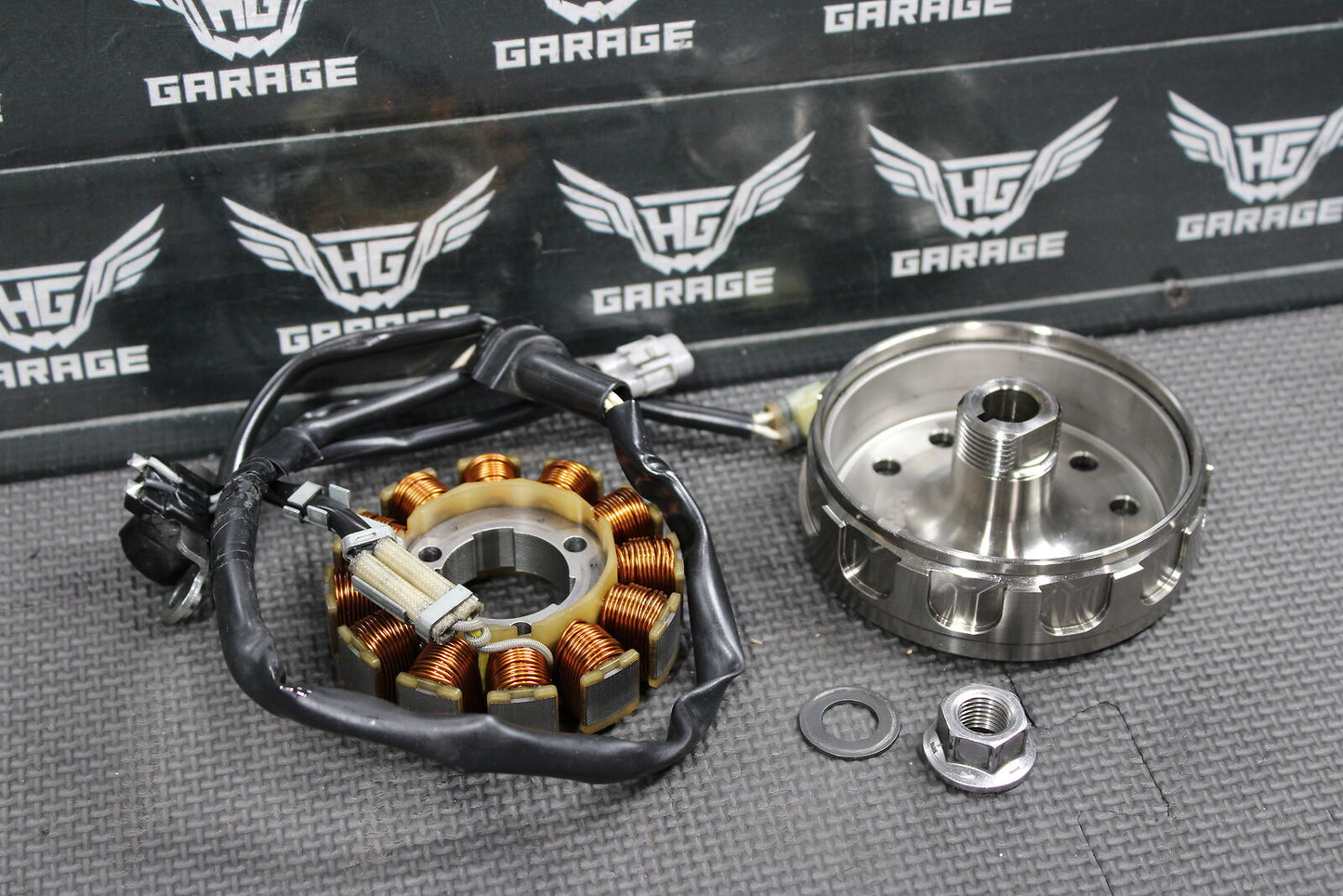 2014 YAMAHA 14-18 YZ250F 14-17 YZ450F STATOR MAGNETO ROTOR FLYWHEEL 1SL-81410-01