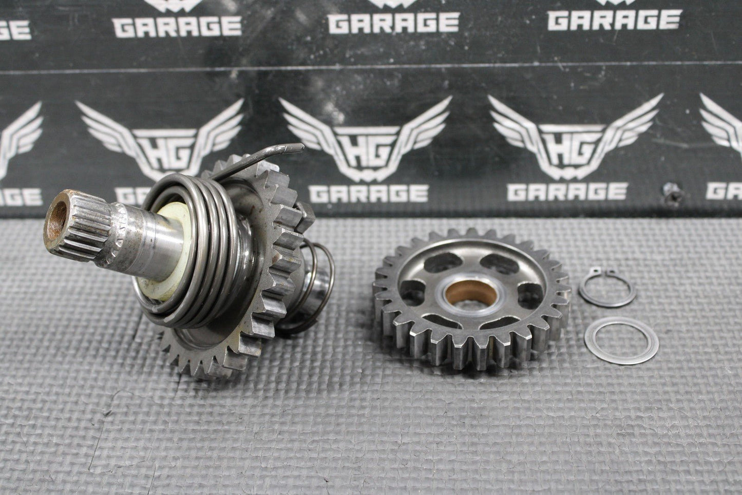 2003 SUZUKI 01 - 04 RM250 OEM KICKSTART KICK START SHAFT W IDLER GEAR 26211 - 05D03 - hggarage