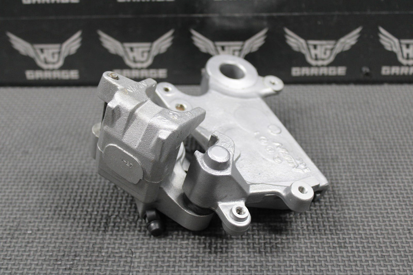 2003 KAWASAKI KLX400SR OEM NISSIN REAR BACK BRAKE CALIPER & BRACKET 43041 - S013 - hggarage