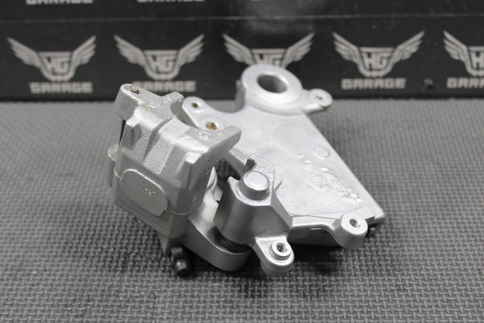 2003 KAWASAKI KLX400SR OEM NISSIN REAR BACK BRAKE CALIPER & BRACKET 43041 - S013 - hggarage