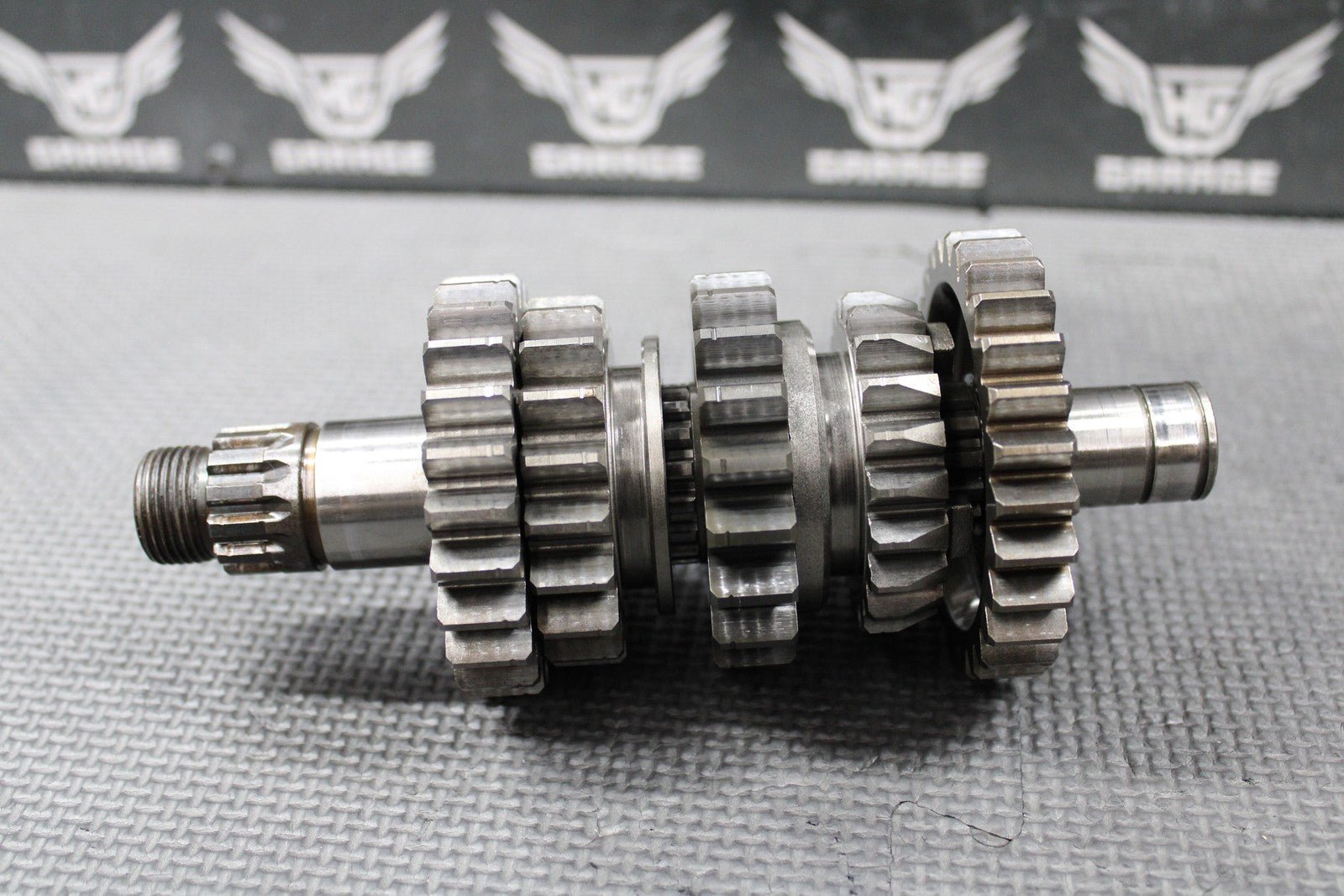 2012 KAWASAKI 12 - 14 KX450F OEM TRANSMISSION TRANNY GEARS GEARBOX SHIFT FORK GOOD - hggarage