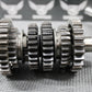 1992 89 - 93 KAWASAKI KX125 OEM TRANSMISSION TRANNY SHAFTS GEARS GEARBOX GOOD! - hggarage