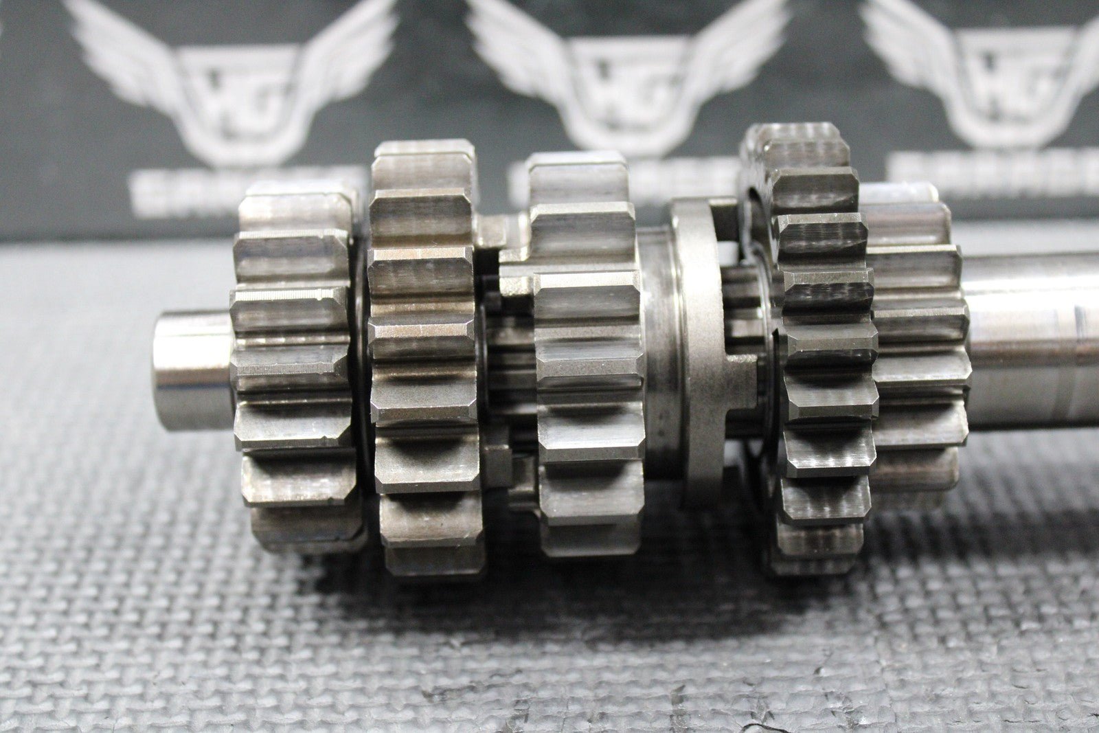 2012 KAWASAKI 12 - 14 KX450F OEM TRANSMISSION TRANNY GEARS GEARBOX SHIFT FORK GOOD - hggarage
