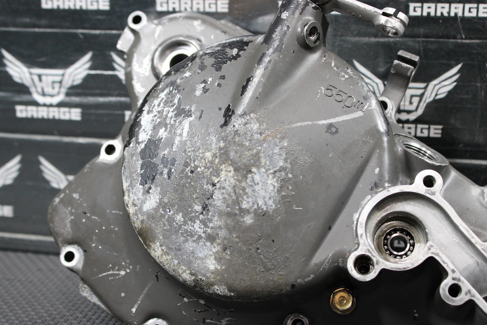 2001 SUZUKI RM80 OEM 96 - 01 RIGHT SIDE ENGINE MOTOR SIDE CLUTCH COVER 11341 - 02B43 - hggarage