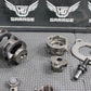 2006 YAMAHA 06 - 08 YZ450F ENGINE TRANSMISSION GEAR SHIFT FORKS DRUM HARDWARE - hggarage