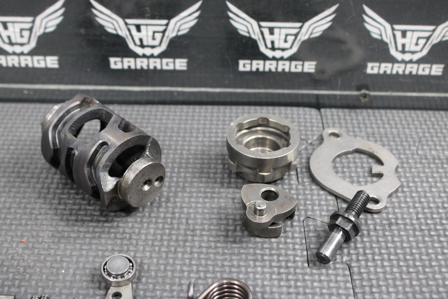 2006 YAMAHA 06 - 08 YZ450F ENGINE TRANSMISSION GEAR SHIFT FORKS DRUM HARDWARE - hggarage