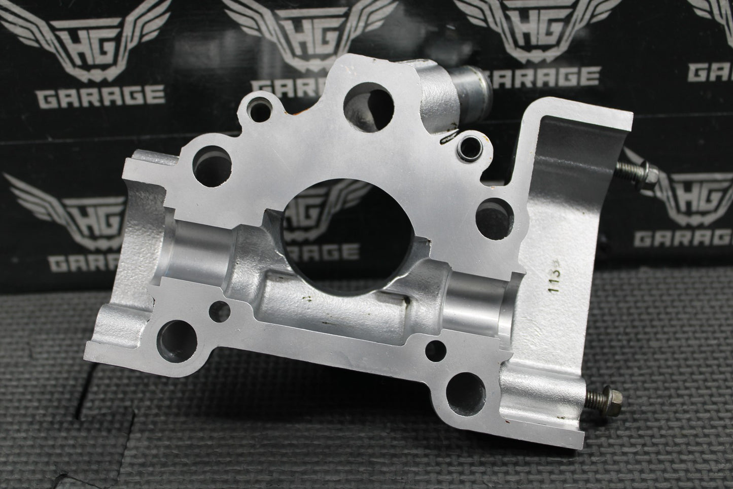 1999 2000 HUSQVARNA WR250 CR250 OEM CYLINDER EXHAUST FLANGE HTS COVER 800086853 - hggarage