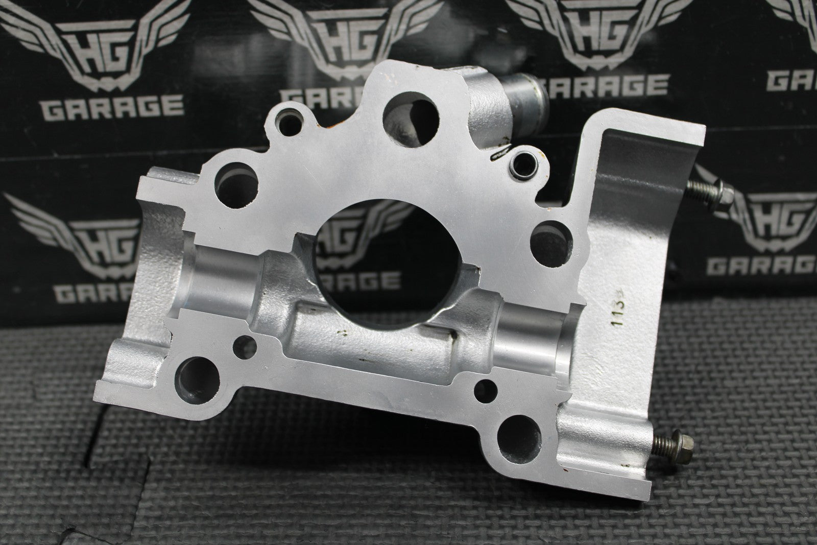 1999 2000 HUSQVARNA WR250 CR250 OEM CYLINDER EXHAUST FLANGE HTS COVER 800086853 - hggarage