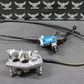 2014 KAWASAKI 13 - 14 KX250F KX450F OEM FRONT BRAKE CALIPER MASTER CYLINDER ASV - hggarage