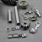 2007 KAWASAKI KX250F OEM TRANSMISSION TRANNY GEARBOX GEARS SHIFT FORKS GOOD - hggarage