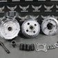1991 HONDA 88 - 95 XR250R OEM CLUTCH BASKET HUB PRESSURE PLATE 22100 - KT1 - 020 NICE! - hggarage