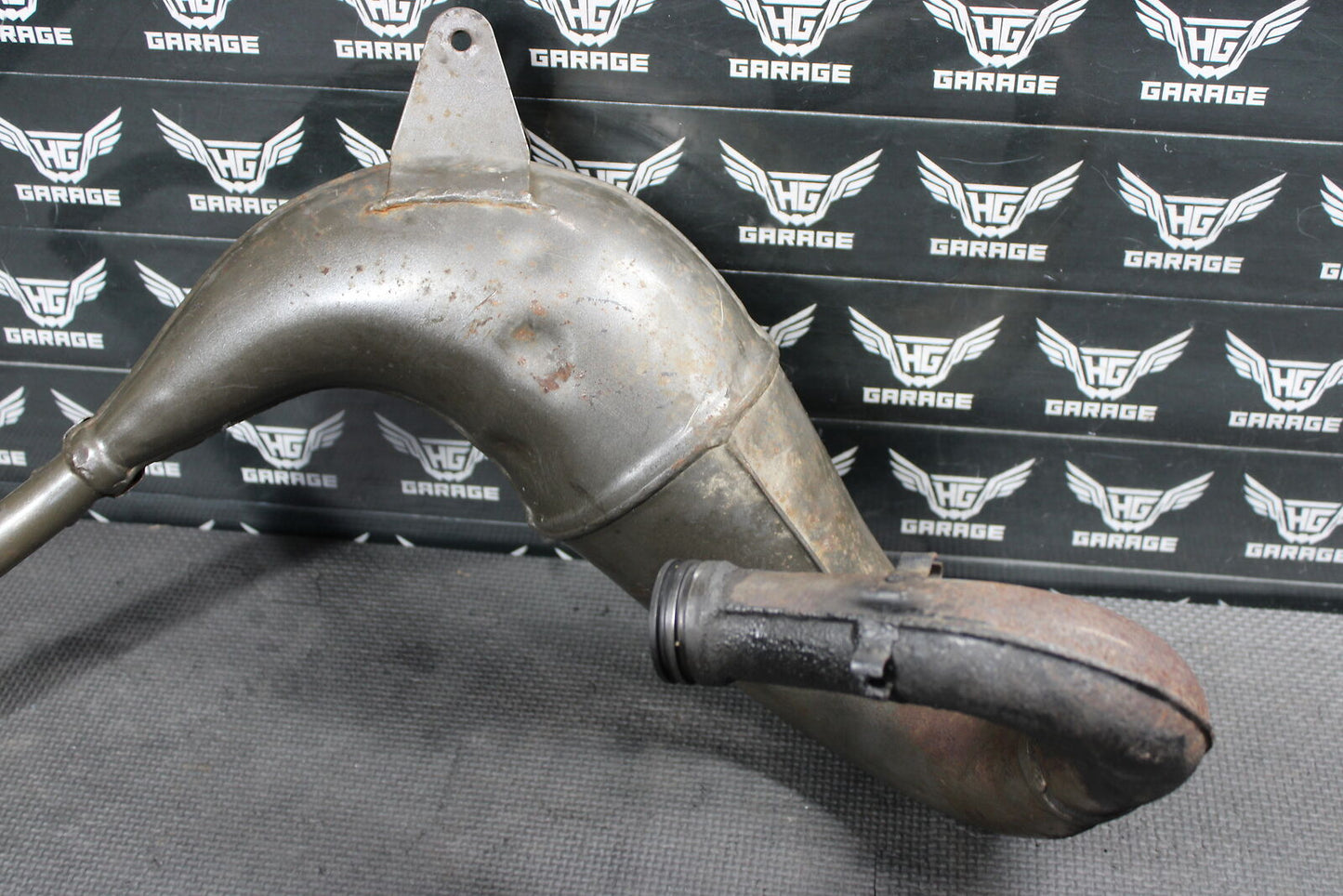 2005 KAWASAKI KX85 OEM EXHAUST PIPE CHAMBER HEADER 18120-1114