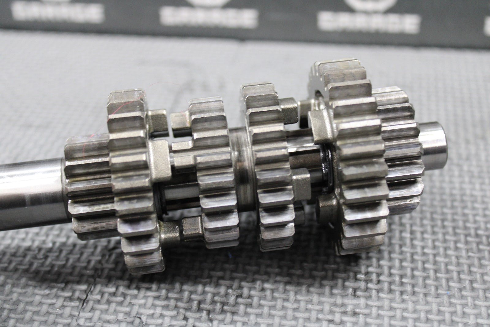1991 HONDA 90 - 95 XR250R OEM TRANSMISSION TRANNY GEARBOX GEARS SHIFT FORKS GOOD! - hggarage