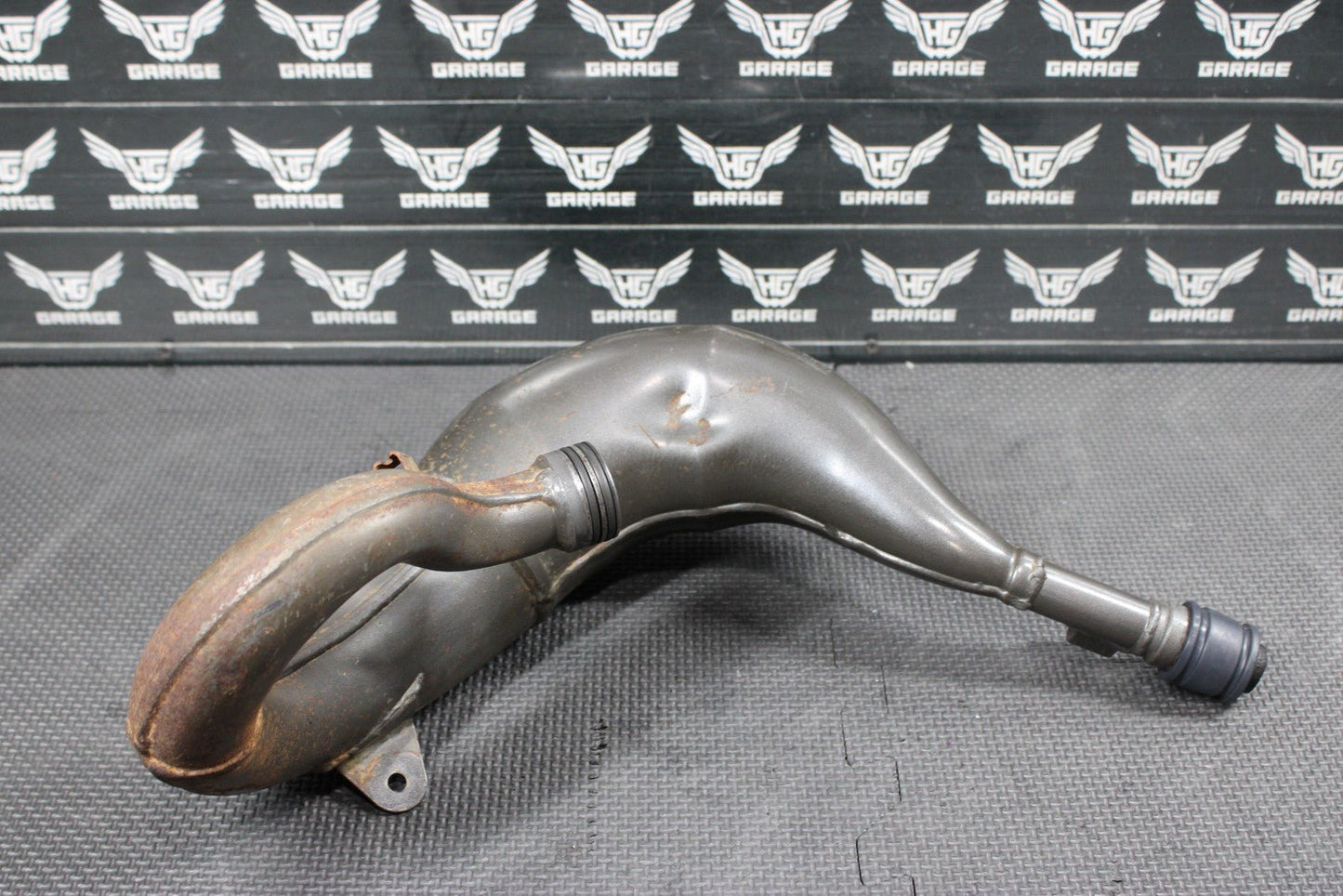 2004 KAWASAKI KX65 02 - 22 OEM EXHAUST PIPE CHAMBER HEADER 18120 - 1116 - hggarage