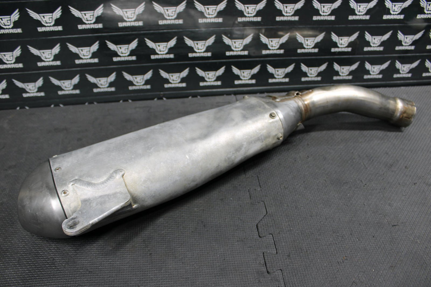 2015 YAMAHA YZ250FX OEM MUFFLER EXHAUST SILENCER SLIP ON PIPE 1SM - 14750 - 10 - 00 - hggarage