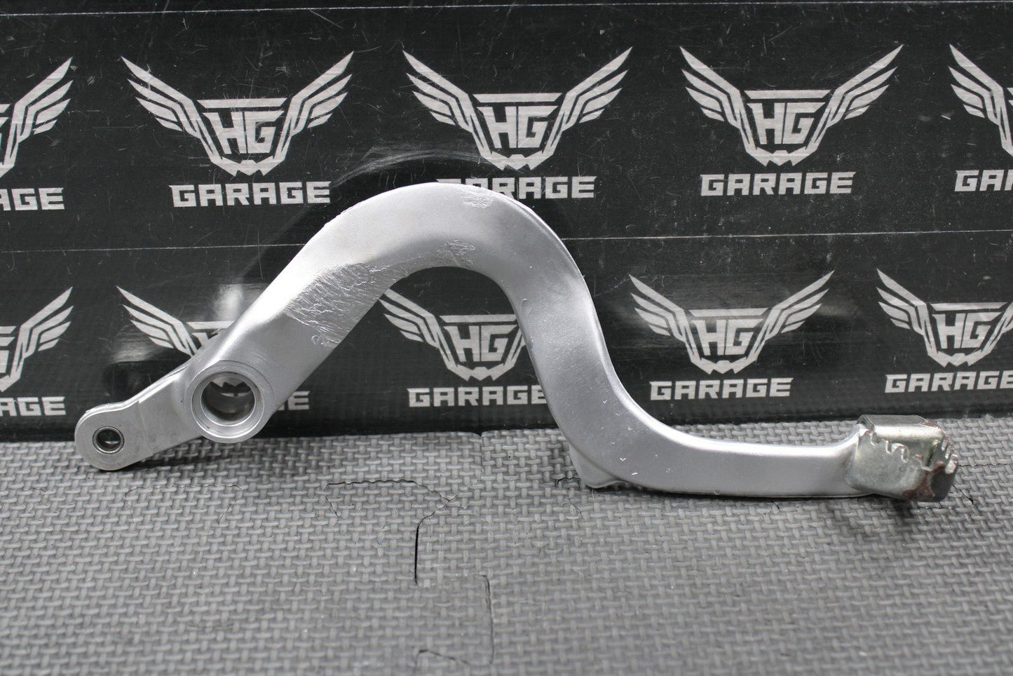 2001 HONDA 90 - 01 CR500R OEM RIGHT REAR BRAKE FOOT PEDAL LEVER 46510 - ML3 - 910 - hggarage