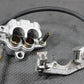 1997 KAWASAKI 97 - 98 KX125 KX250 OEM NISSIN FRONT BRAKE CALIPERW HOSE 43041 - 1605 - hggarage